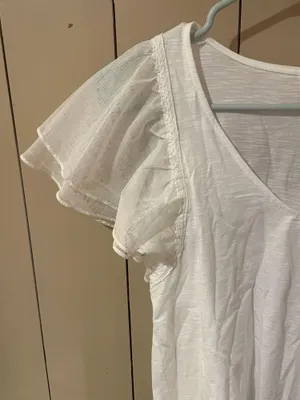 ASOS White Short Sleeve Top thumbnail 2