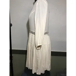 Filly Flair Dress Womens L New Ivory Partially Lined thumbnail 4