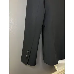 Express Blazer Womens 6 Black One Button Lined Stretch Notch Lapel Suit Jacket thumbnail 8