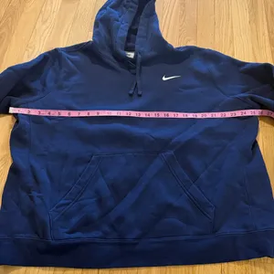 Nike Navy Blue Women's Club Pullover Hoodie Sz XXL thumbnail 3