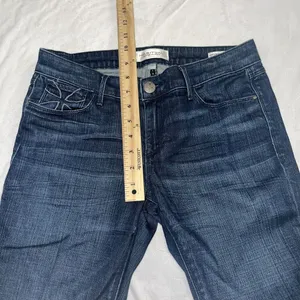 Habitual Gryphon Mini Boot Jeans Sz 28 Celtic Cross Pocs Dark MSRP $170 thumbnail 12