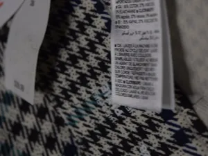 NWT Old Navy High Rise Pixie Slacks, Houndstooth Print, Size 28 thumbnail 10