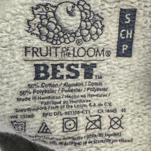 Fruit of the Loom Vintage NYC Crewneck Gray Sweatshirt, Size Small thumbnail 5