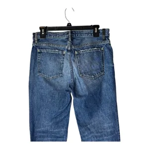Alexander Wang Jeans‎ Women 26 Blue Medium Wash Denim Faded Straight Leg Luxury thumbnail 4