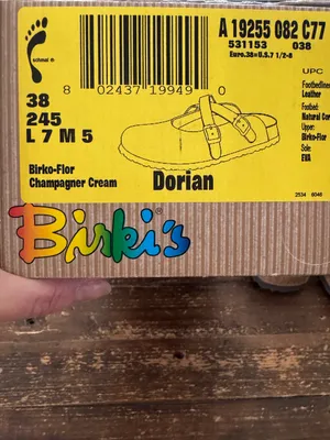 Birkenstock Birki's Dorian BF in Champagne Cream thumbnail 9