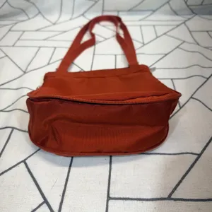 Baggallini‎ Crossbody Bag Small Orange Nylon Turn-Lock Pocket Adjustable Strap thumbnail 5