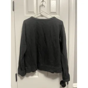 Lauren Ralph Lauren LRL Green Label Grey 100% Cotton Zip Pocket Sweatshirt. L thumbnail 3