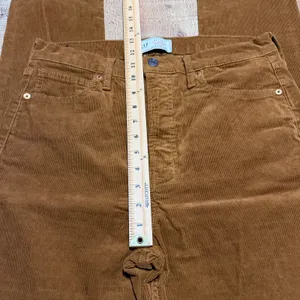 Gap Brown High Rise Vintage Slim Corduroy Pants Sz 31/12T Classic Preppy FLAW thumbnail 4