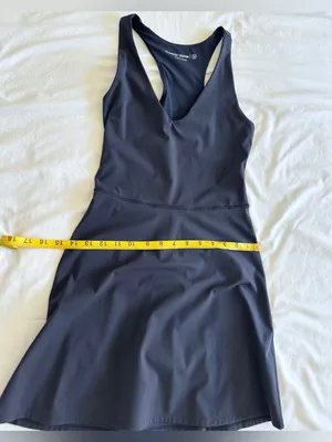 NWOT Outdoor Voices Volley Dress - Black - XS thumbnail 11