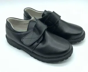 Womens Clog Loafers Dress Shoes Faux Leather Hook & Loop Black Size 37 US 6 thumbnail 1