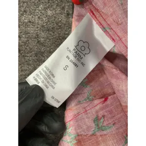FARM Rio Pink Floral Ruffle Jumpsuit – Size Small thumbnail 6