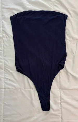 Strapless bodysuit Blue Size M thumbnail 1