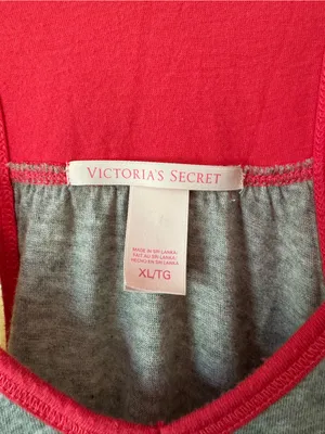 Victoria’s Secret flowy racer back colorblock tank top size XL thumbnail 2