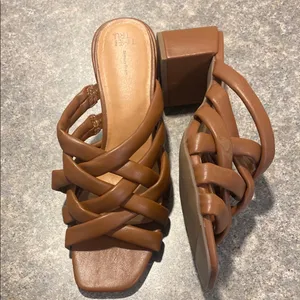 Time and Tru Tan Braided Mules thumbnail 2