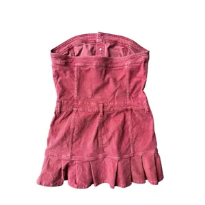 American Eagle AE Women's Strapless Cord Mini Dress size 10 thumbnail 5