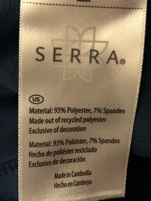 SERRA Lounge Set - V- neck Top & Wide Leg Pants size XL 16/18 oversized thumbnail 7