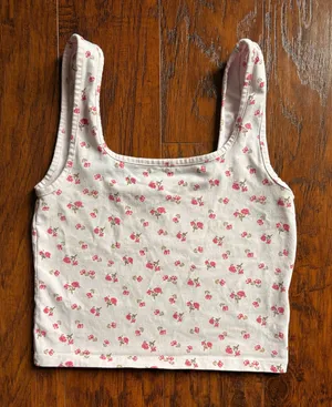 Cotton On Floral Tank Top thumbnail 1
