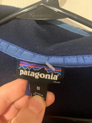 Patagonia Button Quarter Zip Navy Blue thumbnail 3