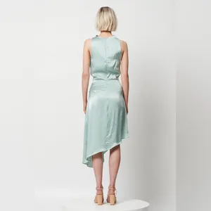 Elliatt Alaia midi dress in a pistachio/light‎ green NWT small thumbnail 4