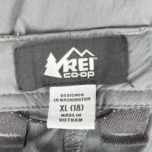 REI Utility Cargo Convertible Trail Pants Grey Size Small thumbnail 8