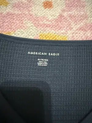 American Eagle Waffle Knit Sweater thumbnail 2