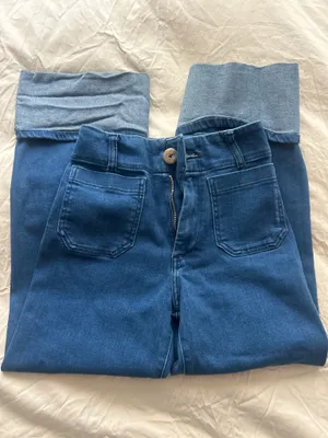 Maeve Anthropologie Jeans The Colette Cropped Wide-Leg thumbnail 2