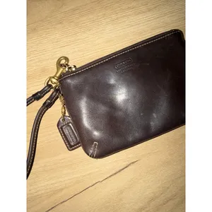 Coach Brown Leather Wristlet Wallet P thumbnail 3