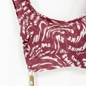 NWT SKIMS Sheer Mesh Logo‎ Bralette Women's Size XS Pink Loungewear thumbnail 4