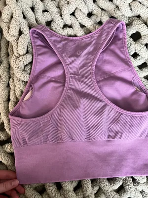Lululemon Ebb To Street Crop Tank/bra thumbnail 4