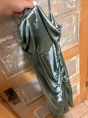 Windsor Dress Formal Satin Slit thumbnail 3
