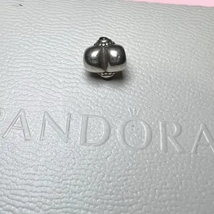 PANDORA Sterling Silver Treasured Heart Charm, 925 ALE Stamp / Retired thumbnail 3