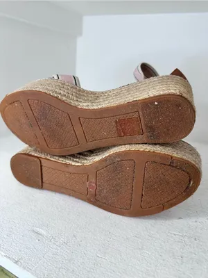 Tory Burch Pink Espadrille Wedge Sandals thumbnail 7