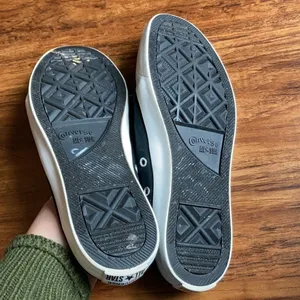 Converse all star sneakers black‎ and white unisex size 8 9.5 thumbnail 6