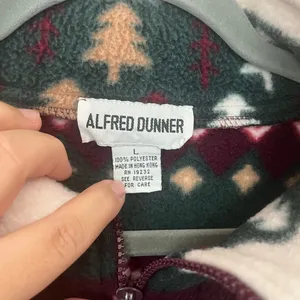 Alfred Dunner Vintage Fair Isle Fleece Jacket Sweater Size L Winter Christmas thumbnail 9