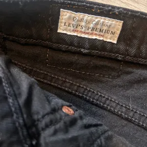 Levi's Black High Waist Denim Shorts thumbnail 4