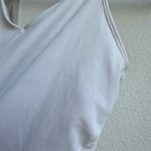 Lululemon Align Tank White Linen Cropped Strappy Nulu Fabric Size 8 A / B Cup thumbnail 4