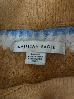 American Eagle waffle knit sweater thumbnail 7