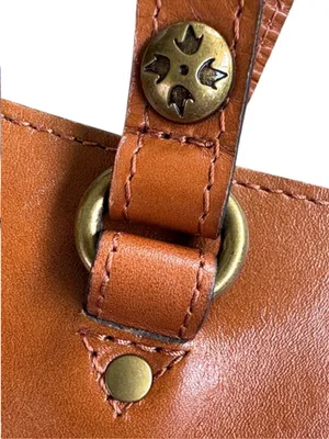 EUC Patricia Nash Leather Bolsena Shoulder Bag Summer Florals Retail $229.00 thumbnail 7