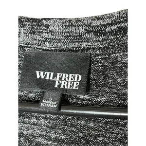 Aritzia Wilfred Free Lisiere Bodycon‎ V-Neck Heathered Midi Dress Size Small thumbnail 6