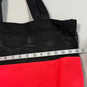 PINK Victoria's Secret Black and Red Tote thumbnail 4