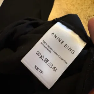 ANINE BING Black‎ T Shirt Dress Size Extra Small NWT thumbnail 6