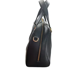 Kate Spade Womens Black Leather Satchel Handbag Medium Size SKU 8673 thumbnail 9