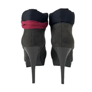 Xhilaration E NWOT Lace Up Heeled Hiking Boots thumbnail 4