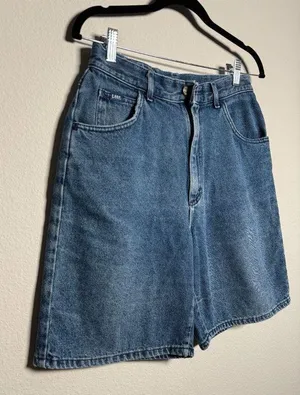 Vintage 90s Lee High-Waisted Denim Shorts thumbnail 1