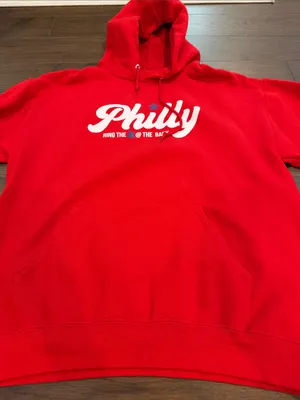 Philadelphia Phillies Hoodie Size Medium/Large - C11-476 thumbnail 4