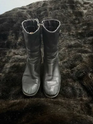 Harley-Davidson Serita Boots Women's Size 6 Black Shoes Biker Motorcycle thumbnail 2