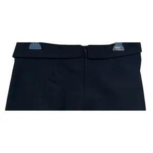 Zara Symmetrical Wrap Style Envelope City Skort Pockets Back Zipper S Black thumbnail 10