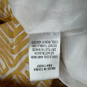 THML Yellow and White Chevron Women's Dress thumbnail 4