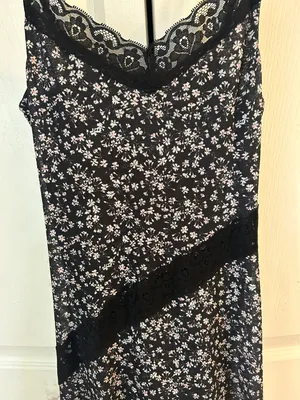 Topshop Floral Lace Mesh Midi Dress thumbnail 3