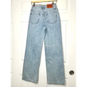 Princess Polly‎ NWT Hasmyn Straight Leg Jeans Light Wash Blue High Rise Size 4 thumbnail 2